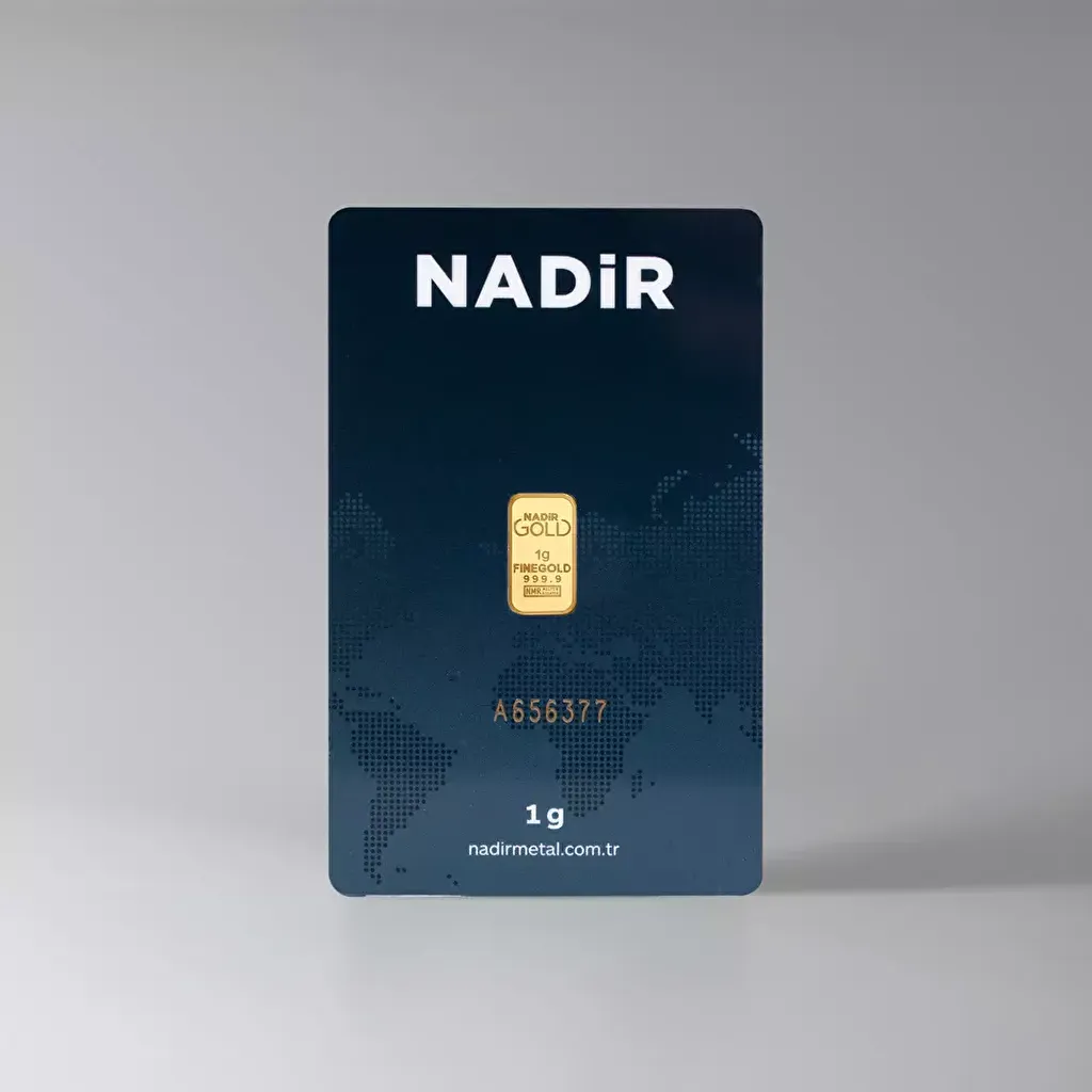NadirGold 1 Gram Külçe Altın 999