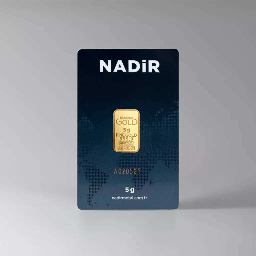 NadirGold 5 Gram Külçe Altın 999