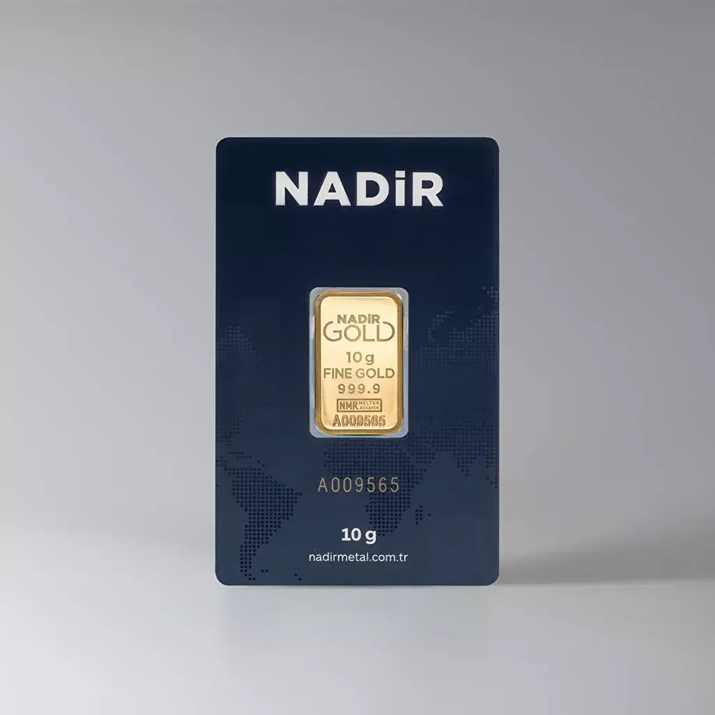 NadirGold 10 Gram Külçe Altın 999