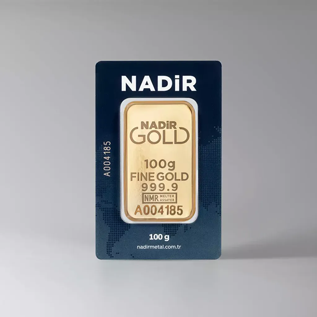 NadirGold 100 Gram Külçe Altın 999