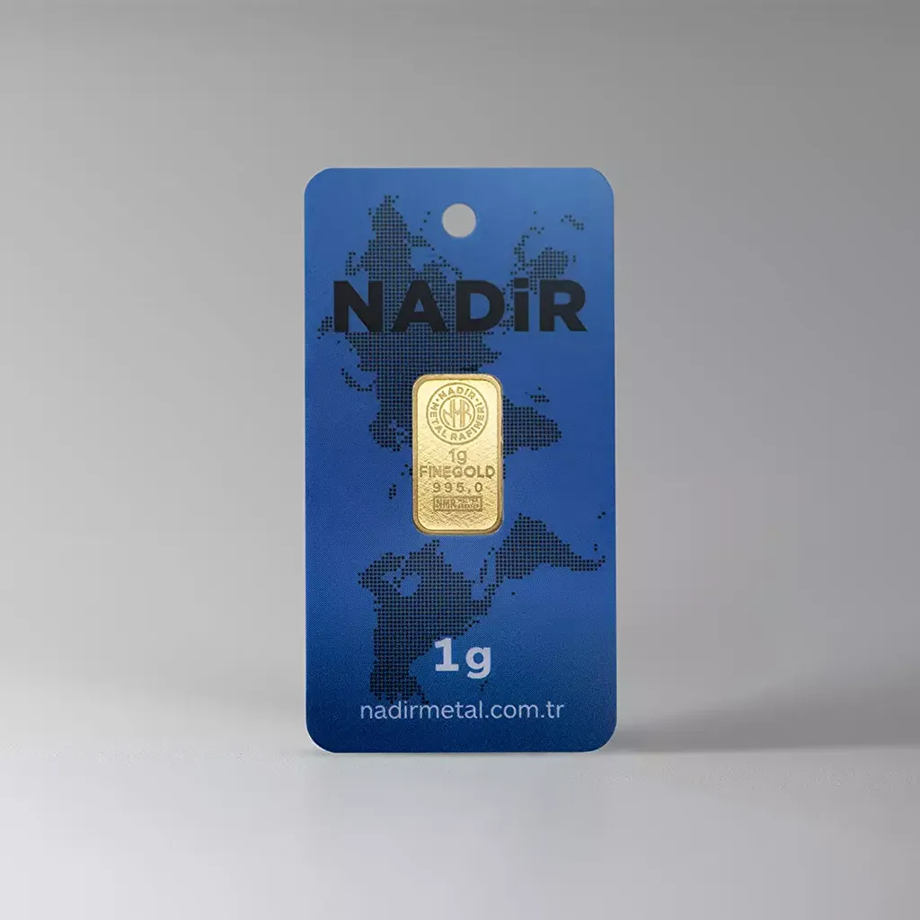 NadirGold 1 Gram Külçe Altın 995