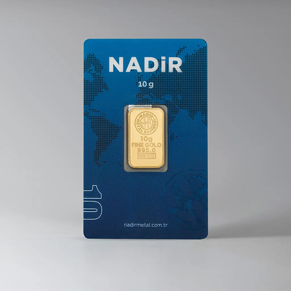 NadirGold 10 Gram Külçe Altın 995