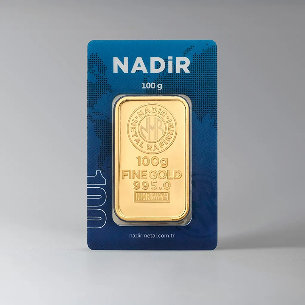 NadirGold 100 Gram Külçe Altın 995