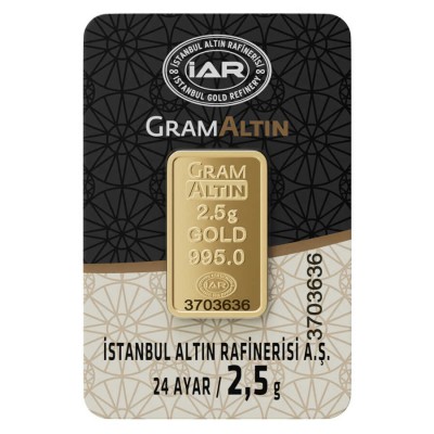 GramAltın 2,5 Gram Külçe Altın 995