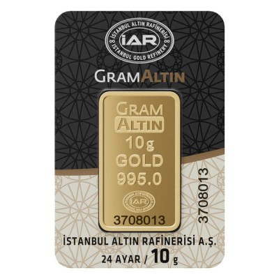  GramAltın 10 Gram Külçe Altın 995